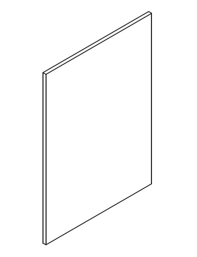 BASE END PANEL (USE FOR SIDE OF PENNINSULA/ISLAND) - London Kitchen ...