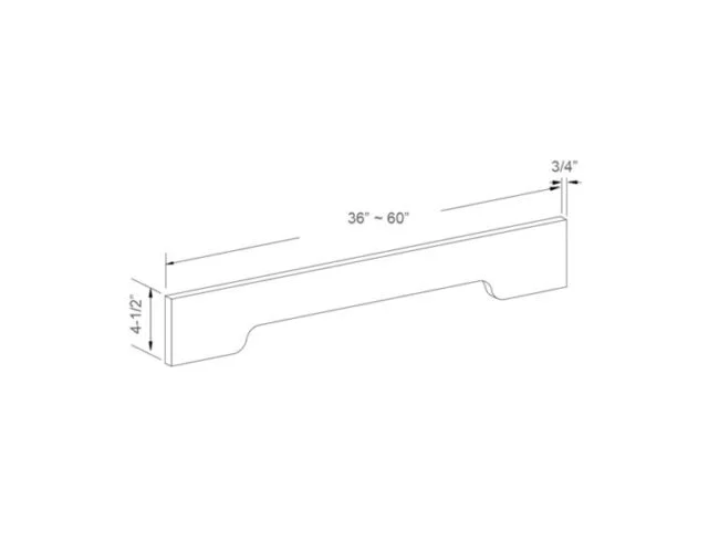 Arch Valance - 54in