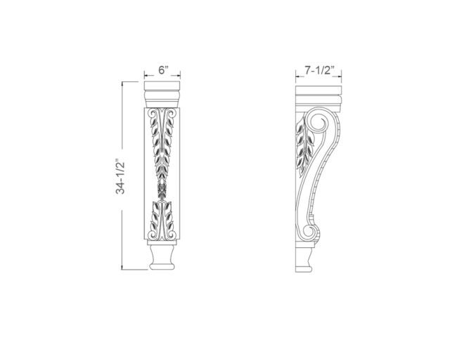 Roman Classic Corbel